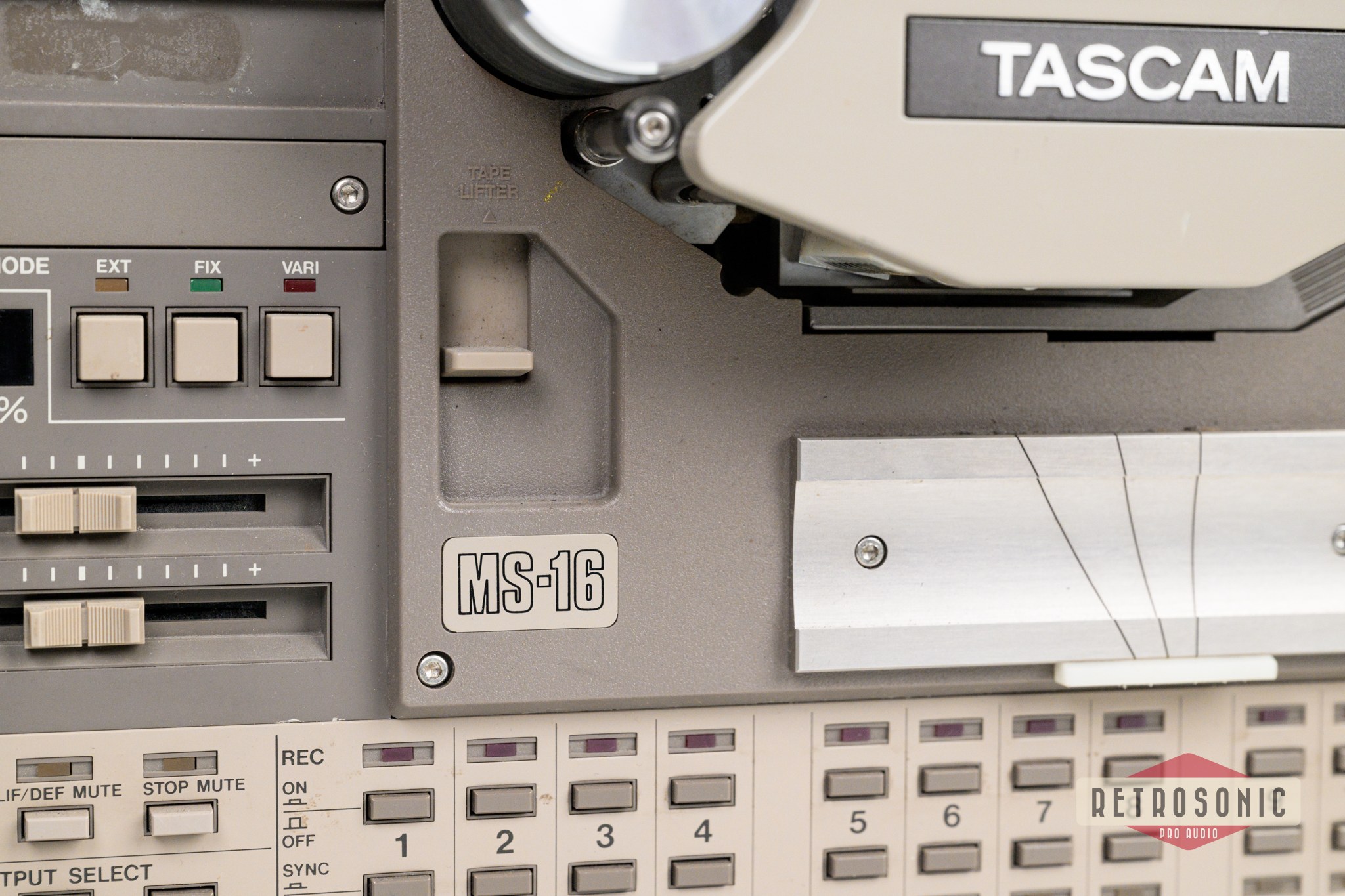Tascam MS-16 1" 16-Track Multitrack Recorder package
